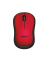 Logitech® Mysz M220 Silent Czerwona - 2.4GHZ,M-R0061 - nr 92