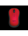 Logitech® Mysz M220 Silent Czerwona - 2.4GHZ,M-R0061 - nr 13