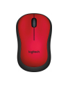 Logitech® Mysz M220 Silent Czerwona - 2.4GHZ,M-R0061 - nr 125