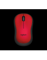 Logitech® Mysz M220 Silent Czerwona - 2.4GHZ,M-R0061 - nr 1