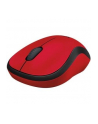 Logitech® Mysz M220 Silent Czerwona - 2.4GHZ,M-R0061 - nr 34