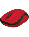 Logitech® Mysz M220 Silent Czerwona - 2.4GHZ,M-R0061 - nr 42