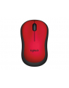 Logitech® Mysz M220 Silent Czerwona - 2.4GHZ,M-R0061 - nr 63