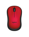 Logitech® Mysz M220 Silent Czerwona - 2.4GHZ,M-R0061 - nr 80