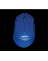 Logitech® Mysz M330 Silent Plus Niebieska -  2.4GHZ,M-R005 - nr 1