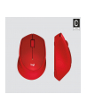 Logitech® Mysz M330 Silent Plus Czerwona - 2.4GHZ,M-R0051 - nr 56