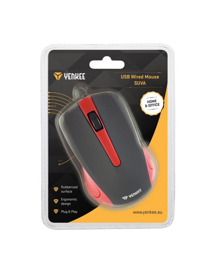 Mysz USB Suva Yenkee YMS 1015RD główny