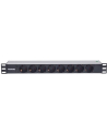 Intellinet Network Solutions Intellinet Listwa zasilająca rack 19'' 1.5U 250V/16A 8x Schuko 1,6m - nr 19