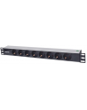 Intellinet Network Solutions Intellinet Listwa zasilająca rack 19'' 1.5U 250V/16A 8x Schuko 1,6m - nr 1