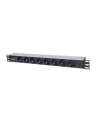 Intellinet Network Solutions Intellinet Listwa zasilająca rack 19'' 1.5U 250V/16A 8x Schuko 1,6m - nr 21