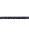 Intellinet Network Solutions Intellinet Listwa zasilająca rack 19'' 1.5U 250V/16A 8x Schuko 1,6m - nr 35
