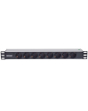 Intellinet Network Solutions Intellinet Listwa zasilająca rack 19'' 1.5U 250V/16A 8x Schuko 1,6m - nr 3