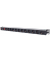 Intellinet Network Solutions Intellinet Listwa zasilająca pionowa rack 250V/16A 12x Schuko 1,6m włącznik - nr 13