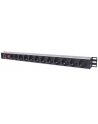 Intellinet Network Solutions Intellinet Listwa zasilająca pionowa rack 250V/16A 12x Schuko 1,6m włącznik - nr 1