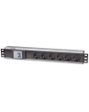 Intellinet Network Solutions Intellinet Listwa zasilająca rack 19'' 1.5U 250V/16A 6x Schuko 1,6m włącznik - nr 1