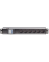 Intellinet Network Solutions Intellinet Listwa zasilająca rack 19'' 1.5U 250V/16A 6x Schuko 1,6m włącznik - nr 27