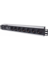 Intellinet Network Solutions Intellinet Listwa zasilająca rack 19'' 1.5U 250V/16A 7x Schuko 3m - nr 15