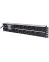 Intellinet Network Solutions Intellinet Listwa zasilająca rack 19'' 2U 250V/16A 15x Schuko 3m włącznik instal - nr 1
