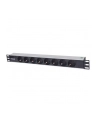 Intellinet Network Solutions Intellinet Listwa zasilająca rack 19'' 1.5U 250V/16A 8x Schuko 1,6m - nr 27