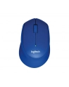 Logitech® Mysz M330 Silent Plus Niebieska -  2.4GHZ,M-R005 - nr 1