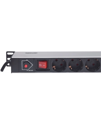Intellinet Network Solutions Intellinet Listwa zasilająca pionowa rack 250V/16A 12x Schuko 1,6m włącznik