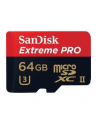 SANDISK EXTREME PRO microSDXC 64 GB 275MB/s Class 10 U3 UHS-II + adapter USB 3.0 - nr 6