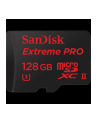 SANDISK EXTREME PRO microSDXC 128GB 275MB/s Class 10 U3 UHS-II + adapter USB 3.0 - nr 25