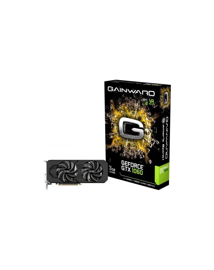 Gainward GeForce GTX 1060, 3GB GDDR5 (192 Bit), HDMI, DVI, 3xDP główny