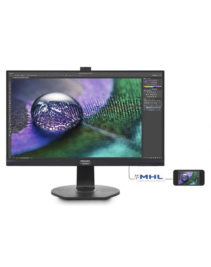 Monitor Philips 272P7VPTKEB/00  27inch, FullHD, DVI/DP/HDMI, USB, black główny