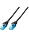 DIGITUS Kabel patch cord UTP, CAT.5E, czarny, 3.0m, 15 LGW - nr 12