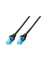 DIGITUS Kabel patch cord UTP, CAT.5E, czarny, 3.0m, 15 LGW - nr 5