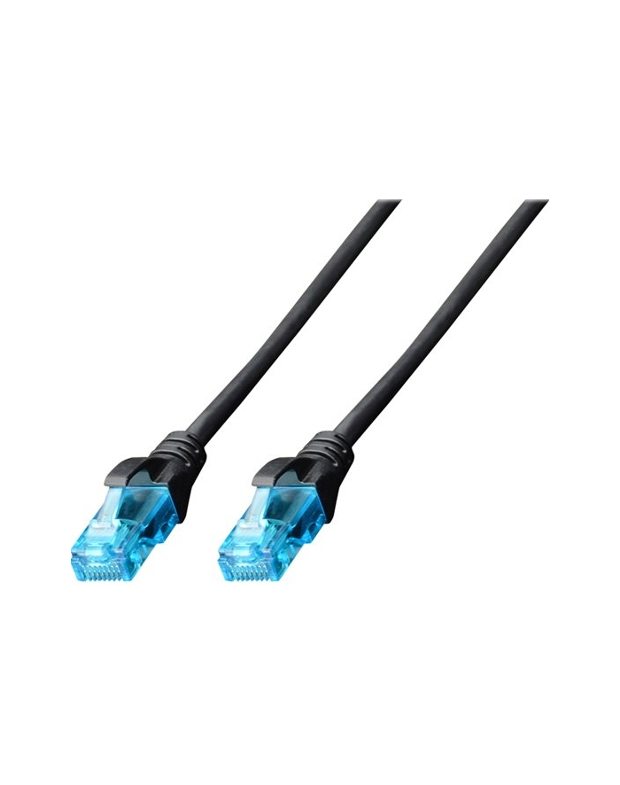 DIGITUS Kabel patch cord UTP, CAT.5E, czarny, 3.0m, 15 LGW główny