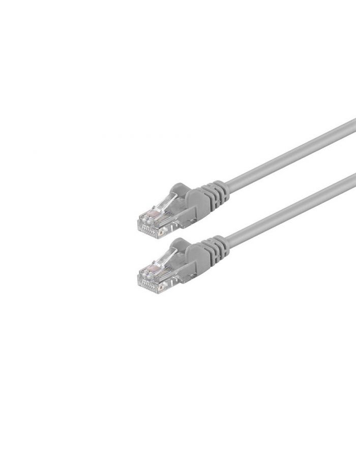 Gembird patchcord RJ45, osłonka zalewana, kat. 5e, UTP, 0.25m, szary główny