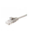 Netrack patchcord RJ45, osłonka zalewana, kat 5e UTP, 3m szary, PŁASKI - nr 4