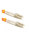 Qoltec Patchcord światłowodowy LC-LC | Multimode | 50/125U | OM2 | Duplex | 1m - nr 2