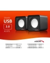 Audiocore Głośniki komputerowe 6W USB AC870B - nr 8