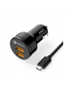 AUKEY CC-T8 ultraszybka ładowarka samochodowa 2xUSB 3.0 6A 36W  + kabel micro USB 1m - nr 12