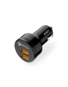 AUKEY CC-T8 ultraszybka ładowarka samochodowa 2xUSB 3.0 6A 36W  + kabel micro USB 1m - nr 14