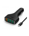 AUKEY CC-T9 ultraszybka ładowarka samochodowa 4xUSB 3.0 10.2A 54W + kabel micro USB 1m - nr 9