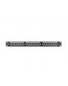 Lanberg Patch Panel 24 port 1U, kat. 5e, ekranowany, czarny - nr 27
