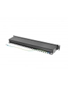 Lanberg Patch Panel 24 port 1U, kat. 5e, ekranowany, czarny - nr 29