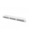 Lanberg Patch Panel 24 port 1U, kat. 5e, ekranowany, szary - nr 5