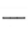 Lanberg Patch Panel 24 port 1U, kat. 6, ekranowany, czarny - nr 11