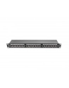Lanberg Patch Panel 24 port 1U, kat. 6, ekranowany, czarny - nr 14