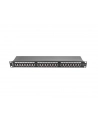 Lanberg Patch Panel 24 port 1U, kat. 6, ekranowany, czarny - nr 3