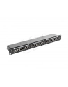 Lanberg Patch Panel 24 port 1U, kat. 6, ekranowany, czarny - nr 9