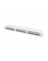 Lanberg Patch Panel 24 port 1U, kat. 6, ekranowany, szary - nr 13
