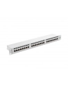 Lanberg Patch Panel 24 port 1U, kat. 6, ekranowany, szary - nr 4