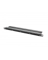 Lanberg Patch Panel 24 port 0.5U, kat. 5e, czarny - nr 25