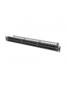 Lanberg Patch Panel 48 port 1U, kat. 5e, czarny - nr 21